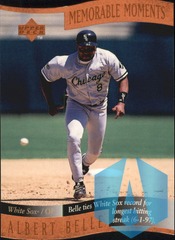 1997 Upper Deck Memorable Moments #B2 Albert Belle White Sox